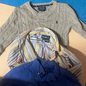 Holiday Trio Ralph Lauren Tops boys 3T